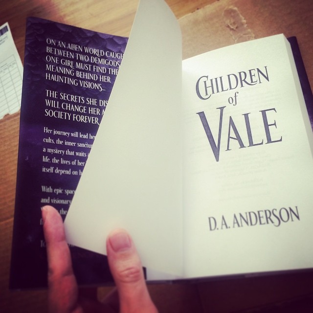 Children of Vale hardcover interior