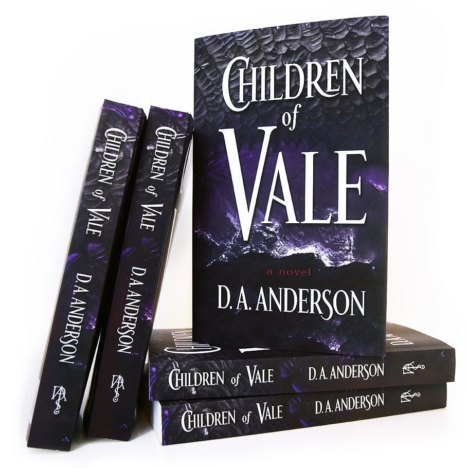 Children of Vale - science fiction novel by D. A. Anderson